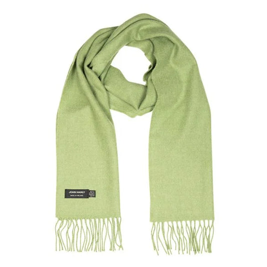 Merino Luxury Wool Scarf Solid Avocado Green