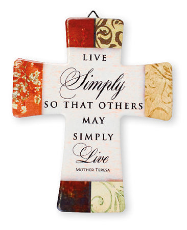 porcelain cross live simply