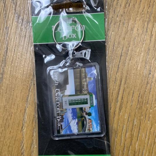Telephone box keyring