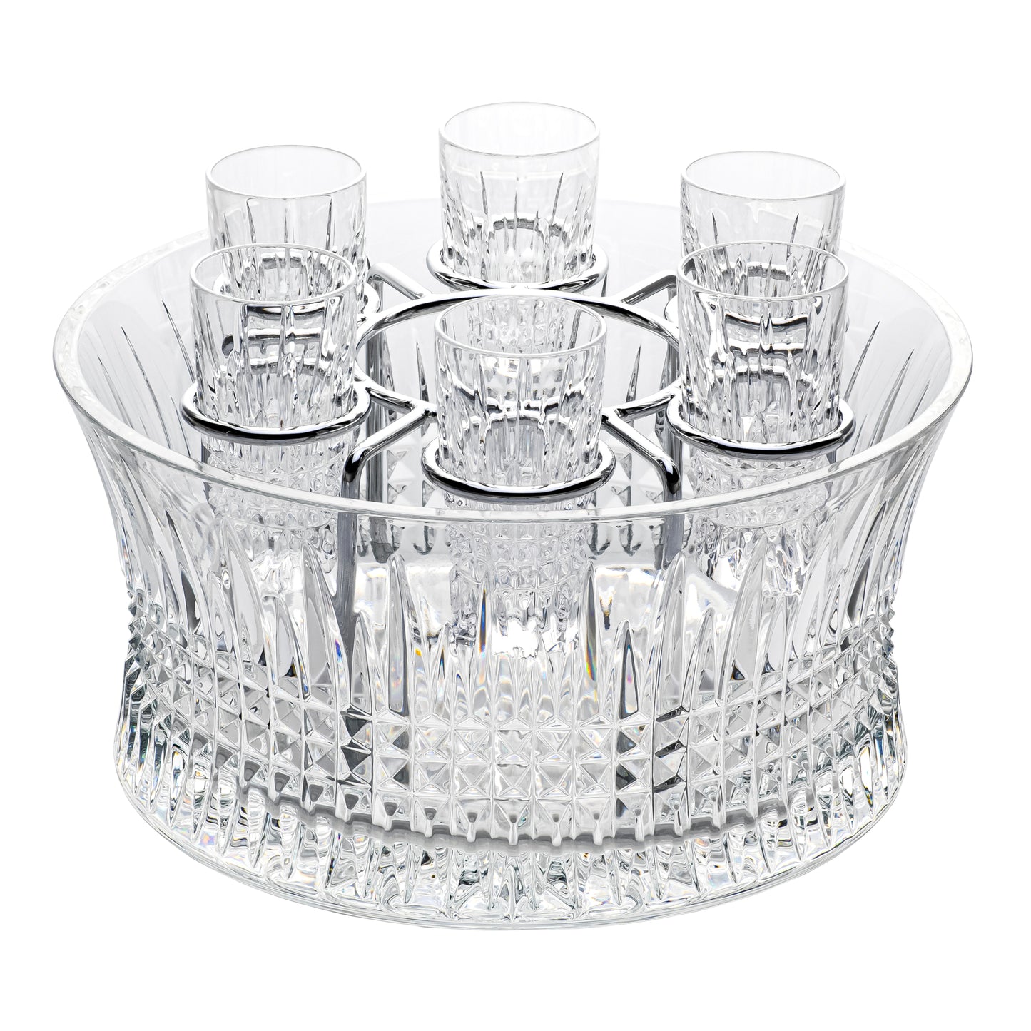 Lismore Diamond Vodka Chiller (7 Piece Set)