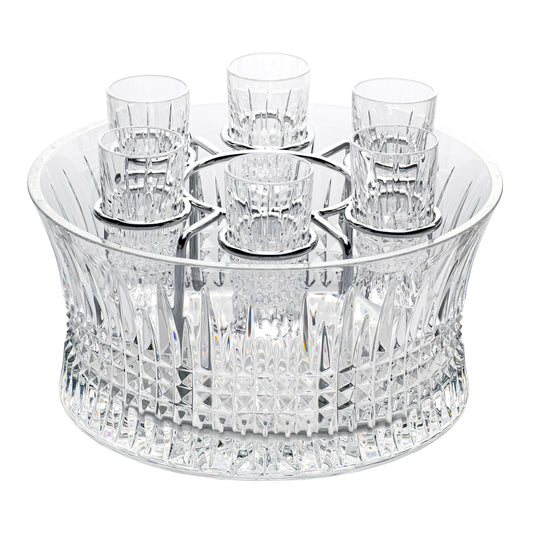 Lismore Diamond Vodka Chiller (7 Piece Set)