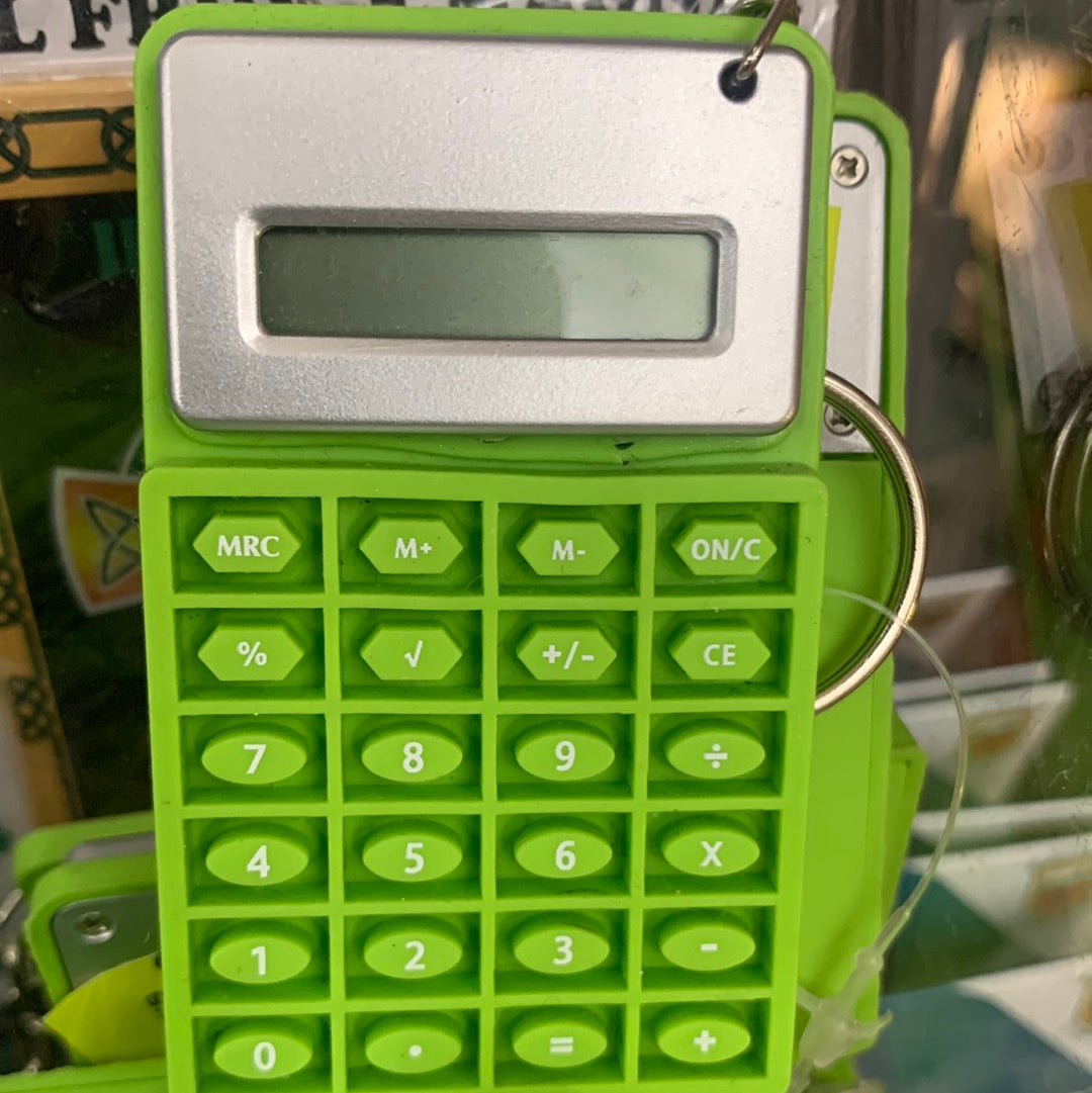 Calculator Key Ring
