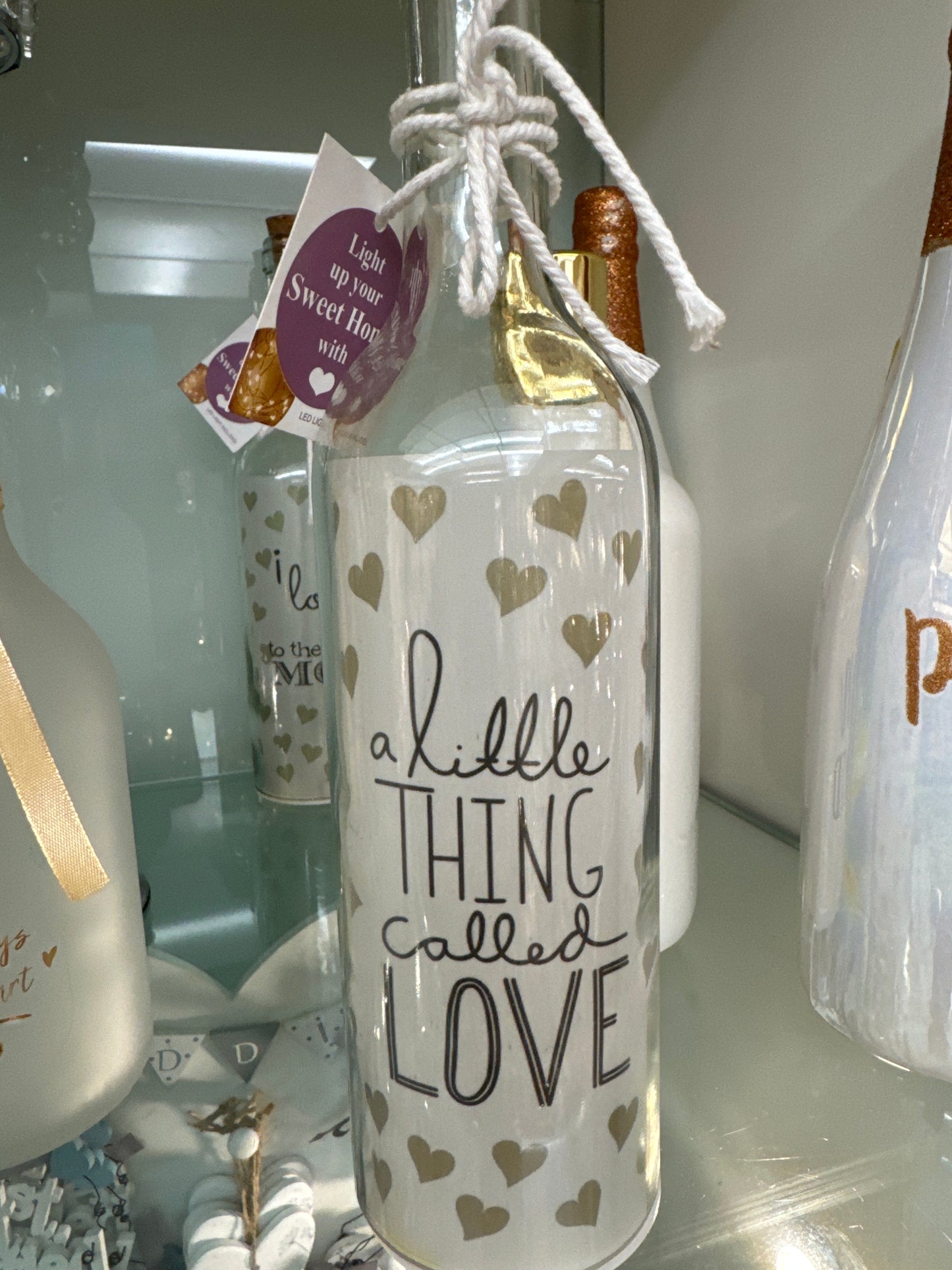HEART LED BOTTLE