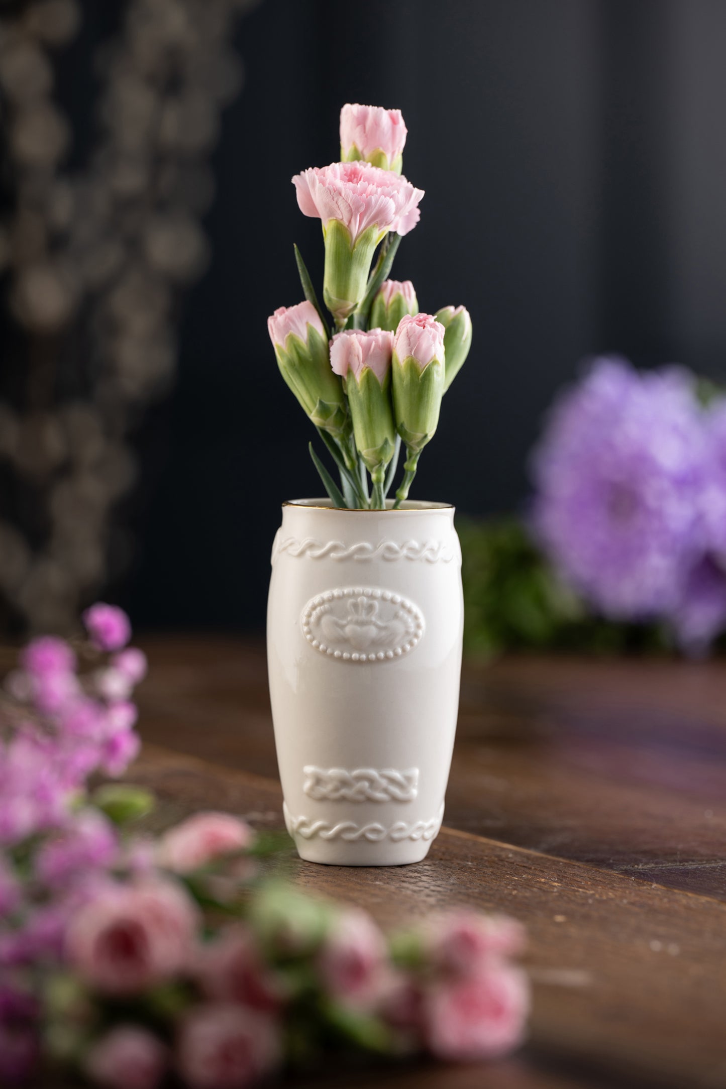Belleek Claddagh Mini Vase