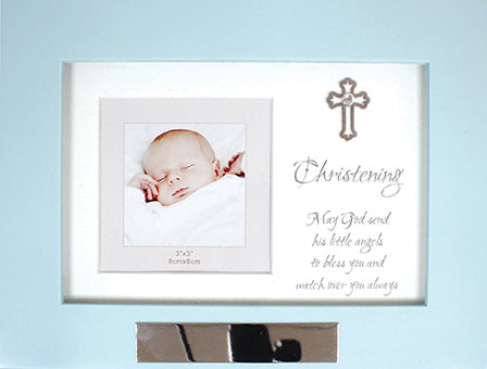 christening keepsake box / boy with