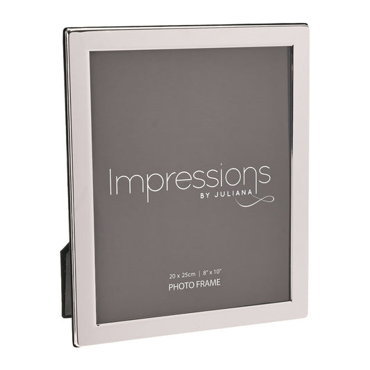 Silver Plated Photo Frame Flat Edge *8" x 10"*