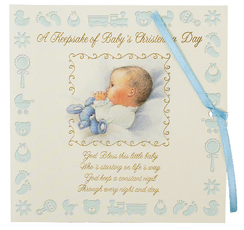 Christening Keepsake Boy