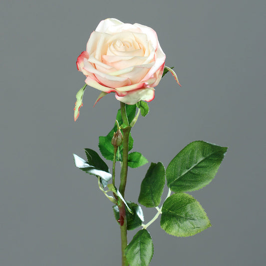 Rose 66cm peach/yellow
