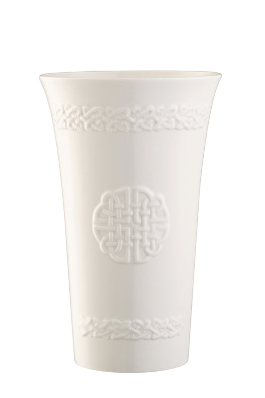 Belleek Dara Celtic Knot Vase