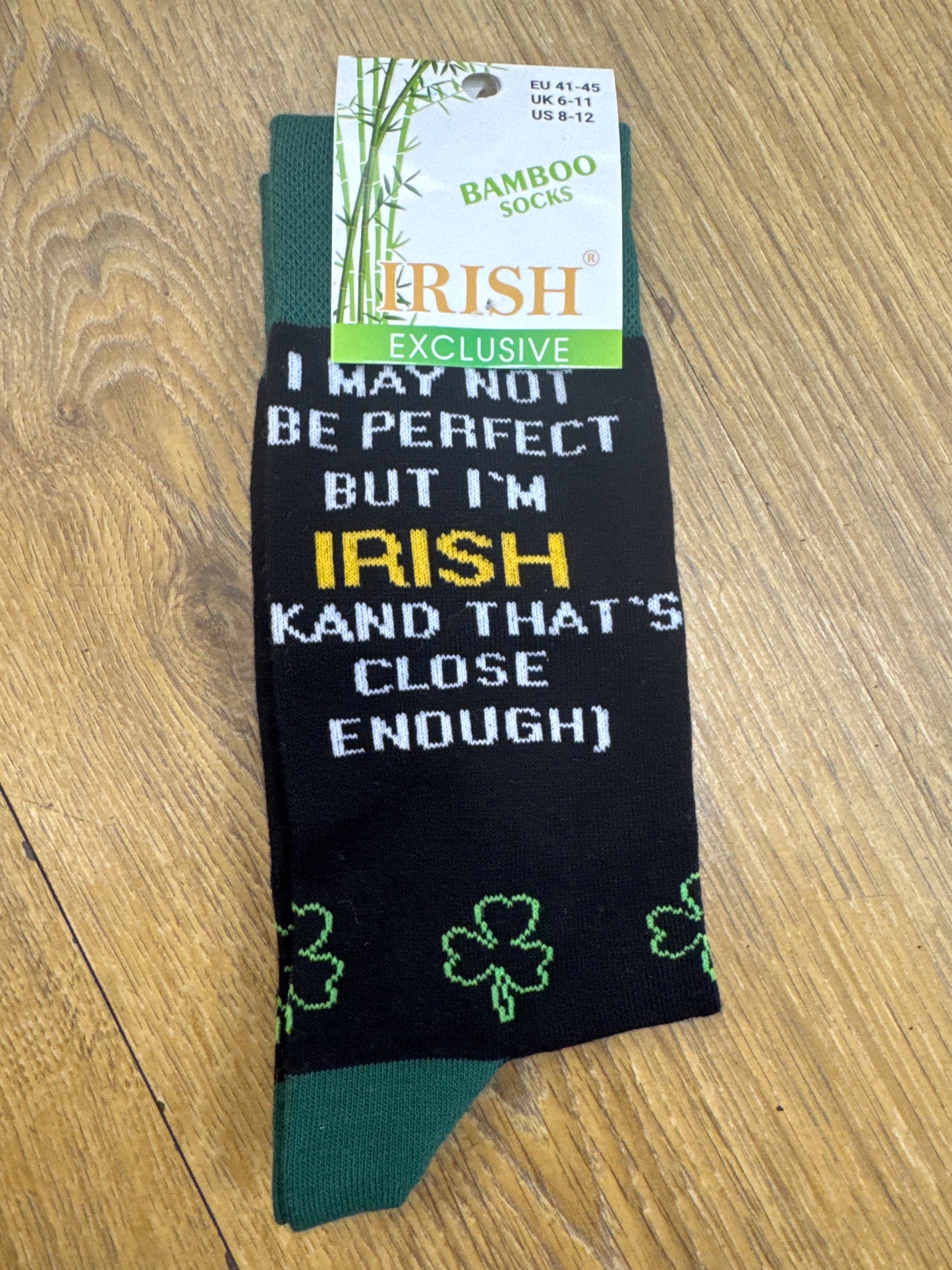 Bamboo Socks I May Not Be Perfect
