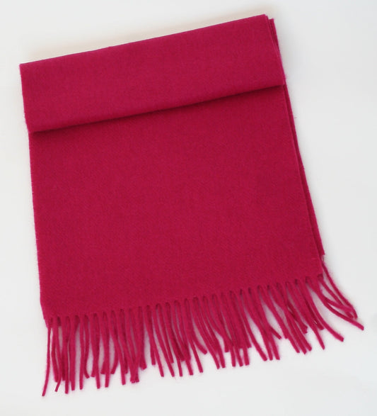 Irish Wool Scarf Medium orange