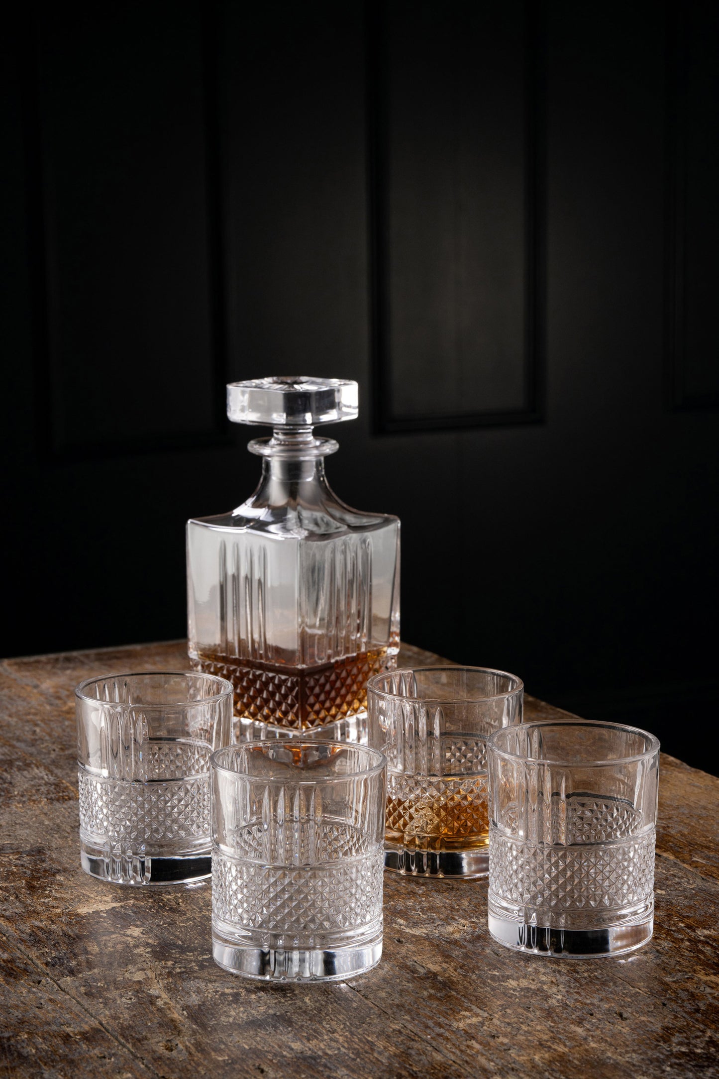 Galway Irish Crystal Eyre Decanter Set