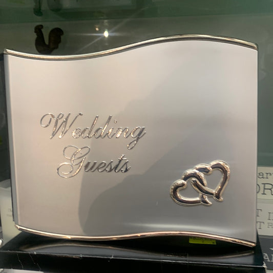 Wedding guest book
