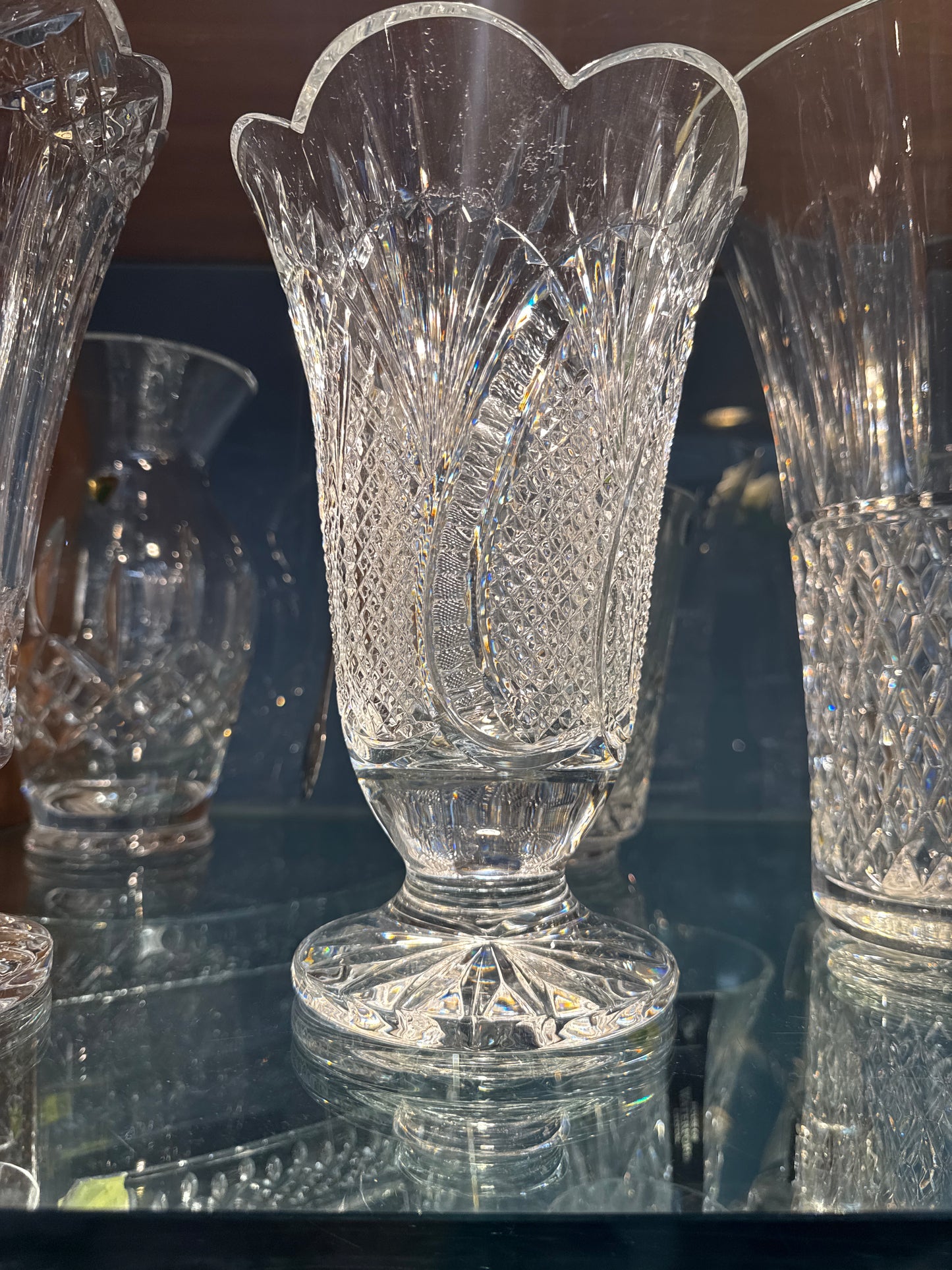 Seahorse 10 inch Vase