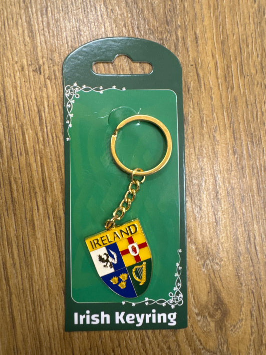 Metal St Four Provinces Key Ring