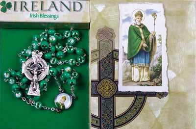 plastic rosary st patrick