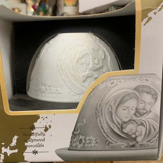 Porcelain LED Dome Light NATIVITY