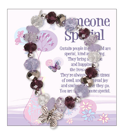 glass bracelet someone special