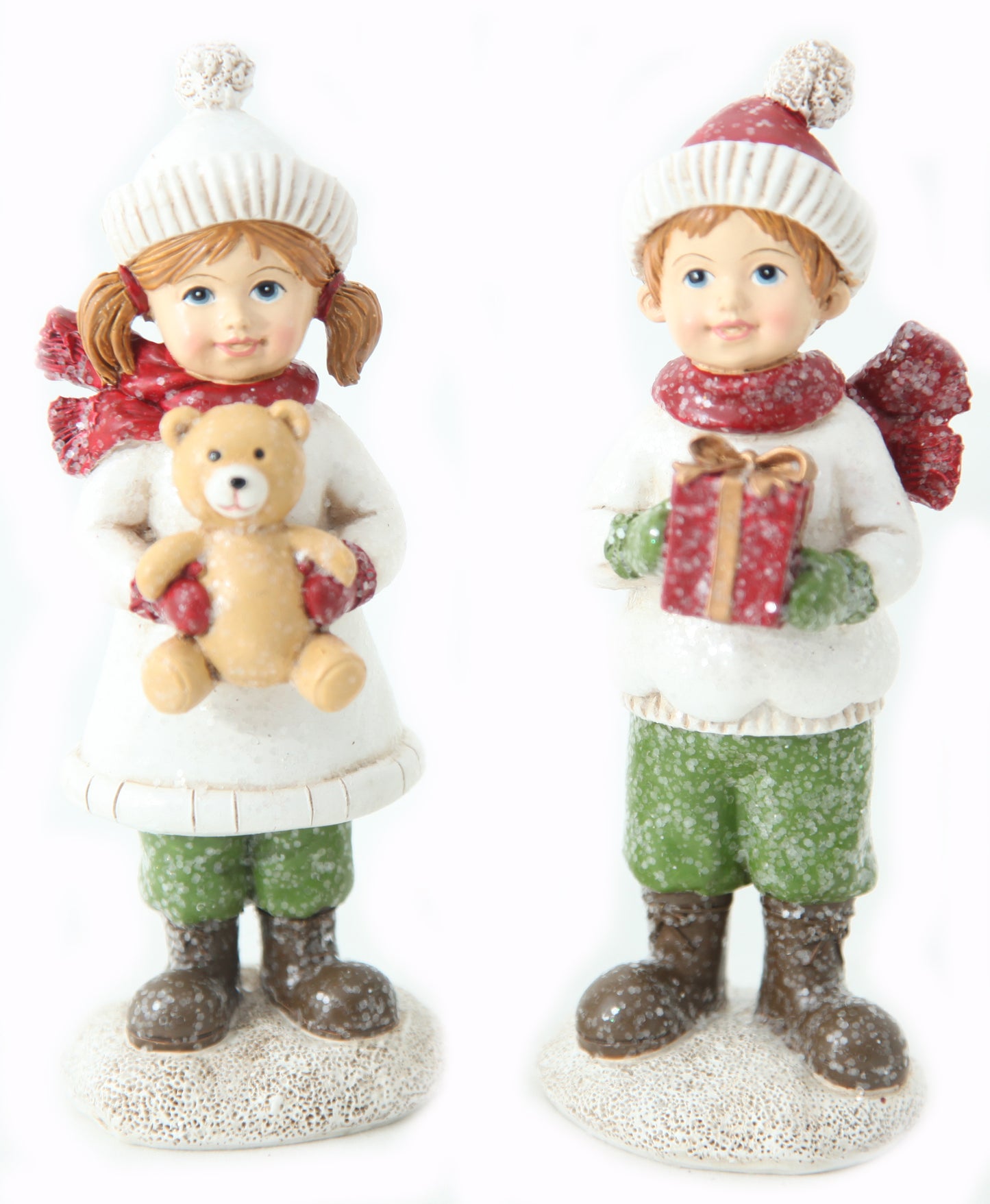Standing Christmas children