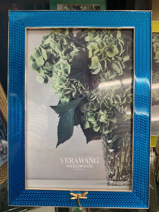 Vera Wang Treasures Blue Frame 4"x6"