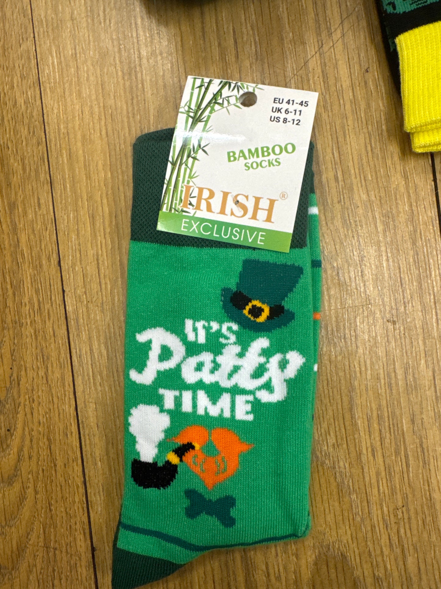 Bamboo Socks It’s Patty Time