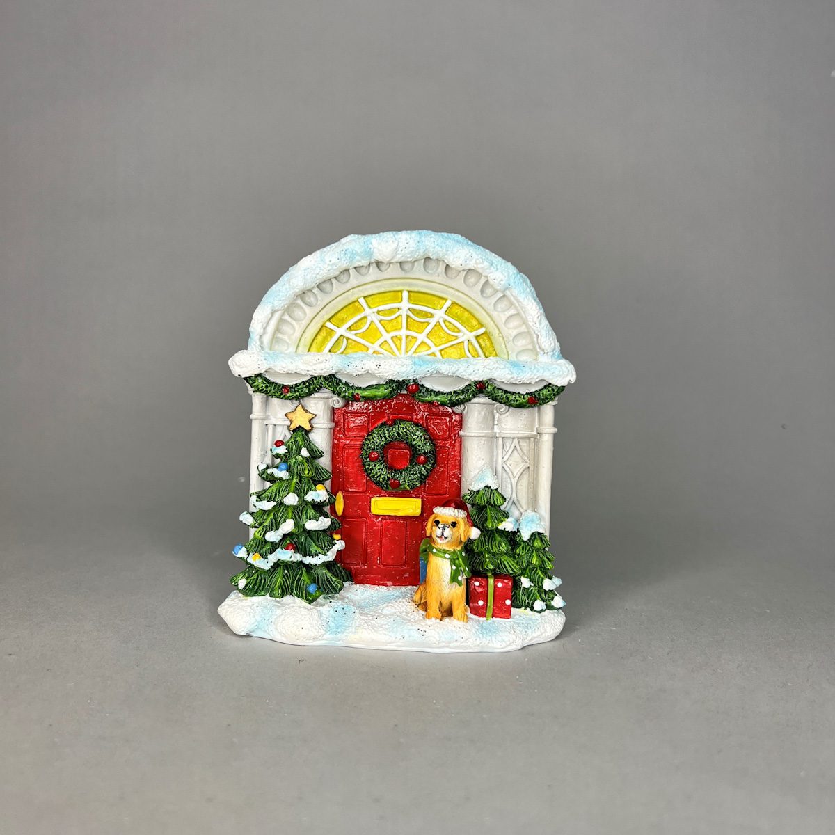 Georgian Christmas Door 13x16cm