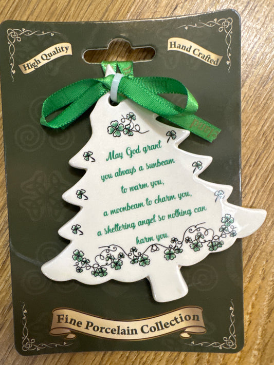 Ceramic Hanging Ornament Christmas tree