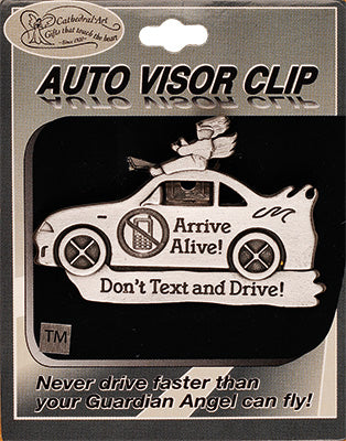 car visor don't text and drive