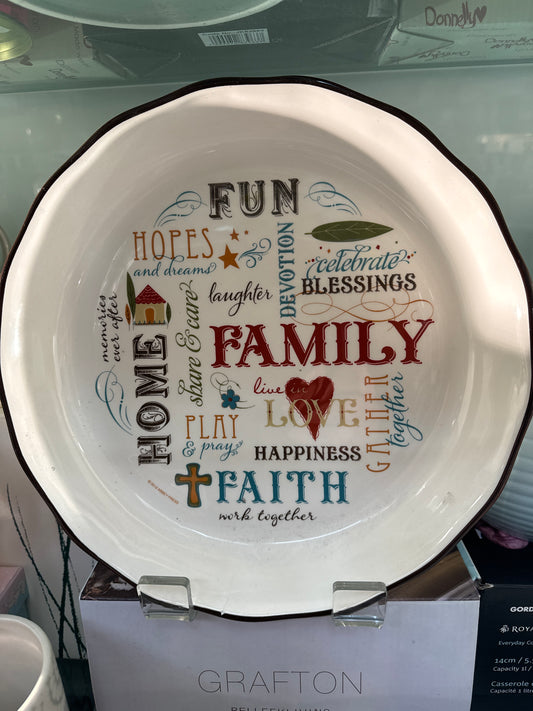 Family Quiche / Pie Dish