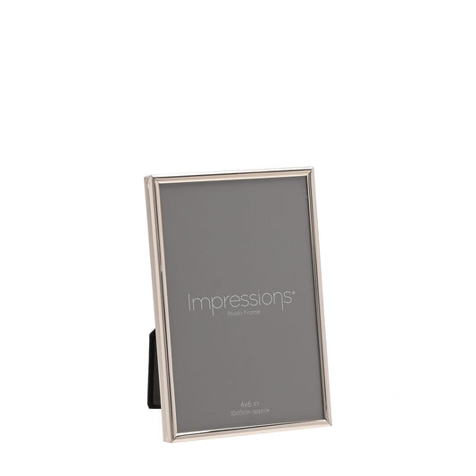 Silverplated Photo Frame Oblong Thin - 4"X 6"