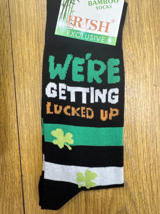 Bamboo Socks We’re getting Lucked Up