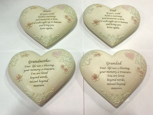 Mum/Dad, Grandad and Grandmother memorial