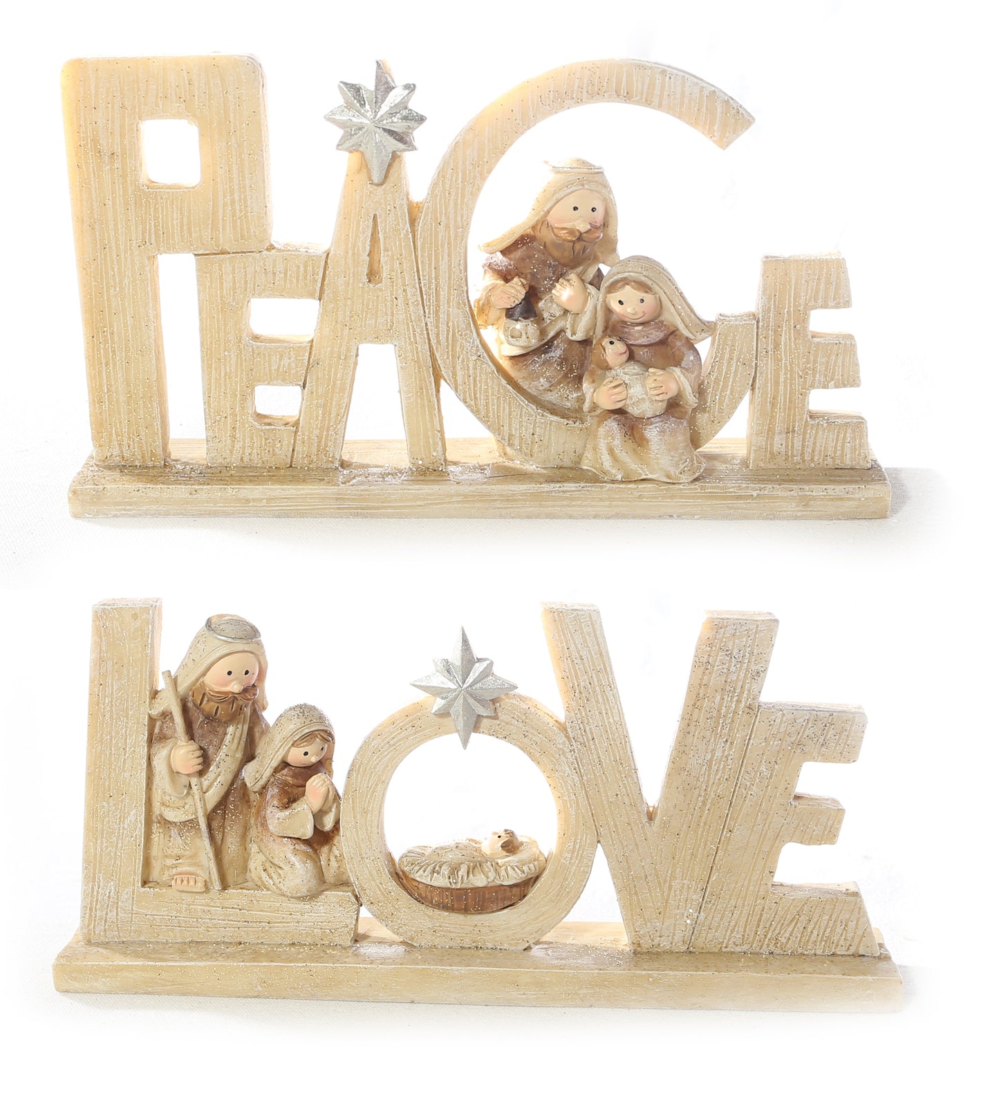 Peace and Love Plaque