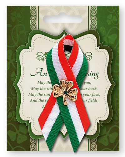 st patricks day ribbon / shamrock
