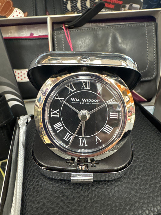Alarm Clock Foldable Black Dial