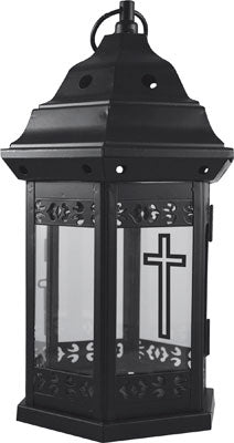 Metal & Glass Grave Light