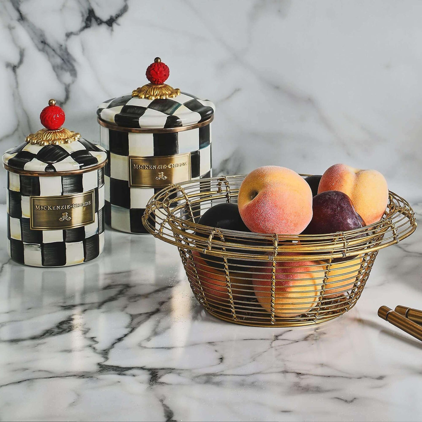 Courtly Check Canister - Large