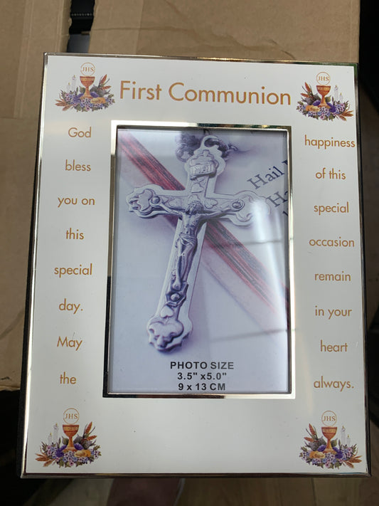 Communion Silver Plated Photo Album