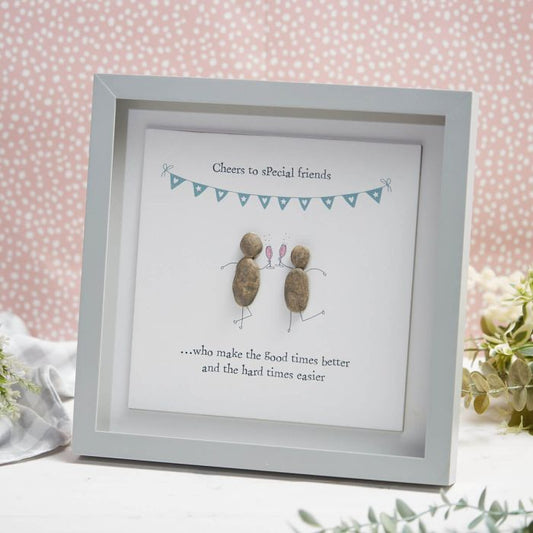 FRIENDSHIP WOOD SHADOW BOX
