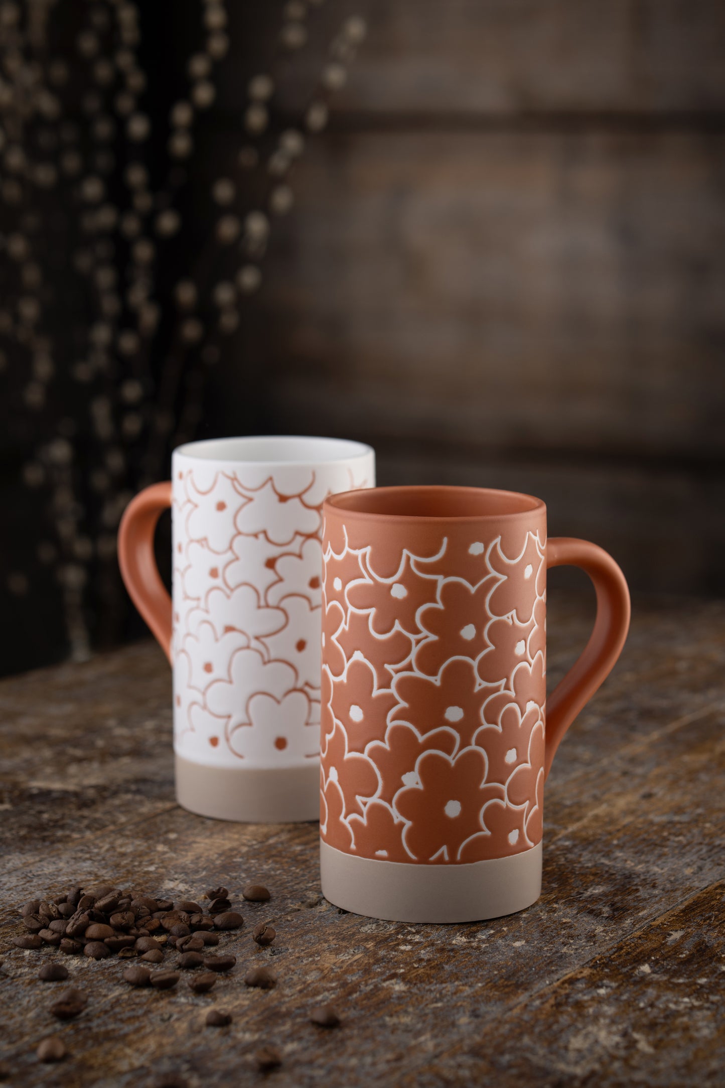 Belleek Living Daisy Tall Mugs Set of 2