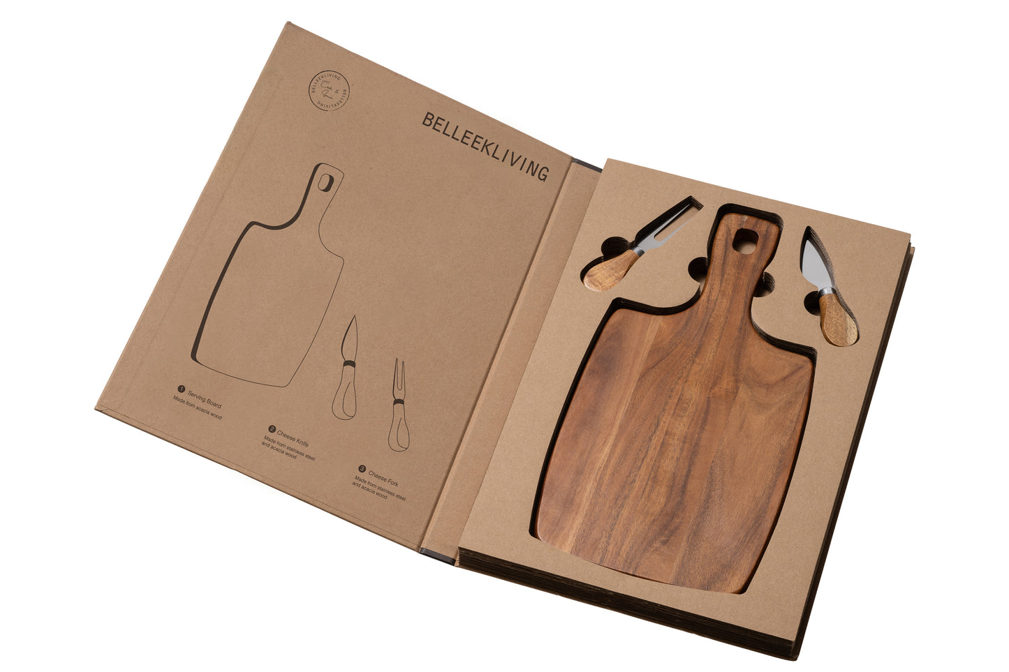 Belleek Living ACACIA SERVING BOARD SET