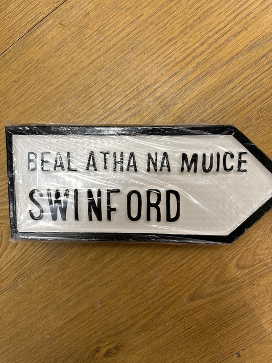 ROAD SIGN SWINFORD polycrafts