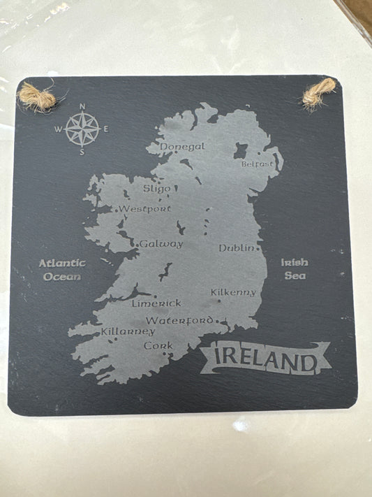 Natural Slate Map of Ireland