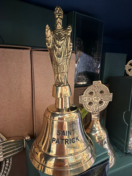 Brass Bell St Patrick Plain
