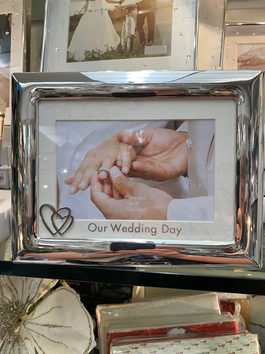 Wedding Day frame 6x4
