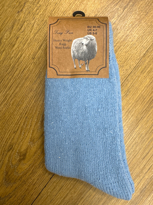 Socks Ragg Wool Blue