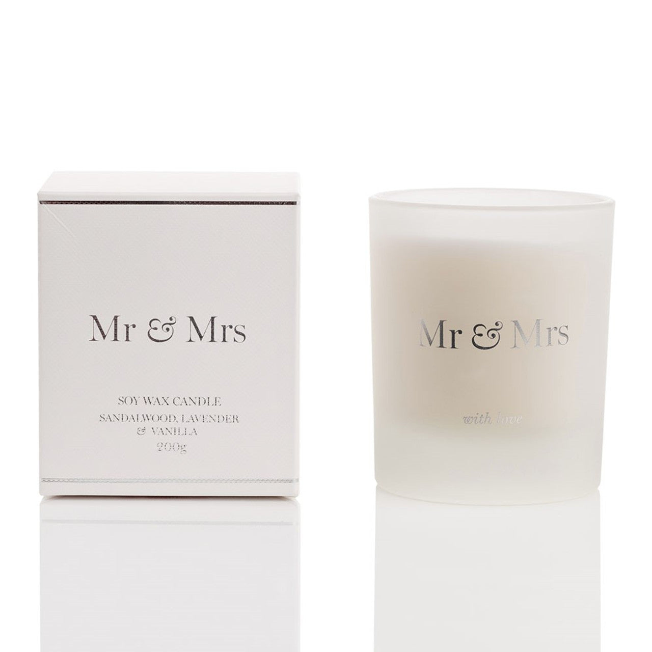 200g Candle Mr & Mrs