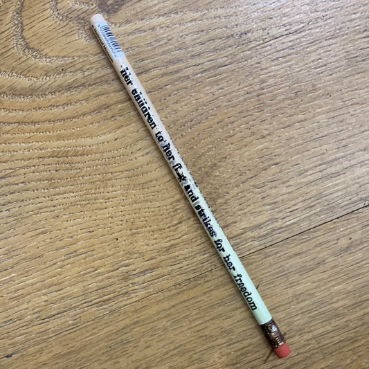 Proclamation pencils