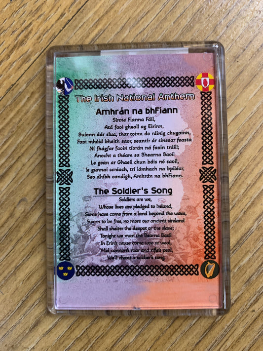 Perspex  F/MAGNET National Anthem