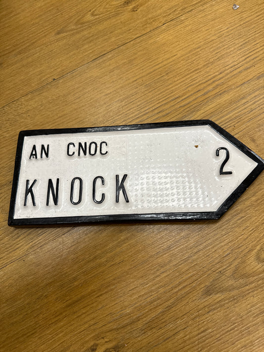 ROAD SIGN KNOCK polycrafts